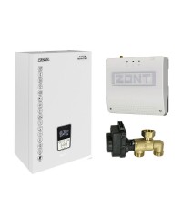 Миникотельная-SET ZOTA MK-X 9 кВт (котел + клапан ГВС ZOTA BPV + ZONT SMART 2.0 + OpenTherm DIN)