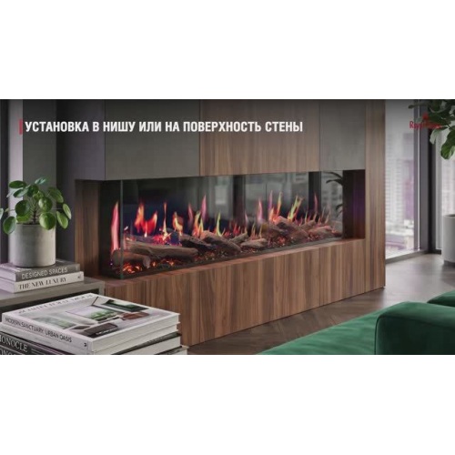 Видеообзор: серия электрокаминов Royal Flame 5DVART Panorama (LCD)