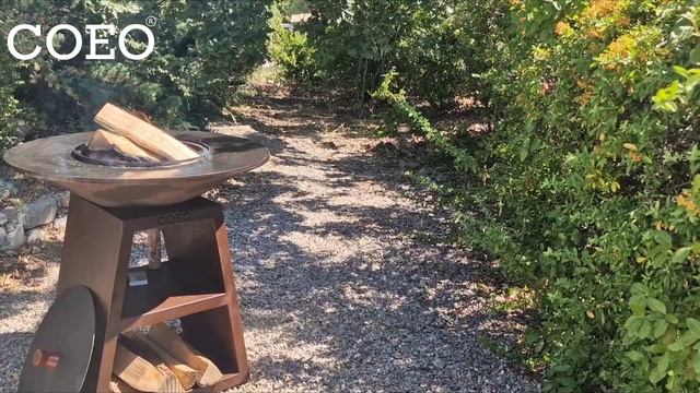 2. Уличный гриль COEO. Обжиг планчи от магазина Уютнофф