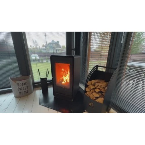 Видеообзор: дровяная печь Solzaima Tek Round Eco