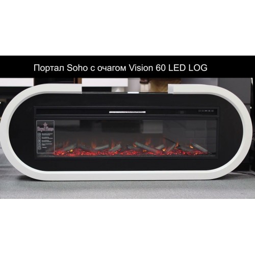 Портал Soho с очагом  Vision 60  LED LOG от Royal Flame от магазина Уютнофф