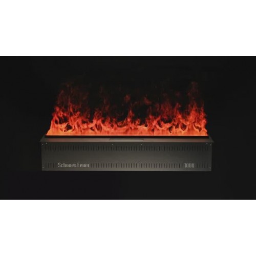 Паровые электрические 3D камины HOTLINE от бренда Schones Feuer