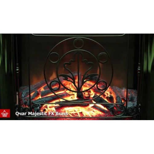 Majestic FX Brass - Обзор пламени от магазина Уютнофф