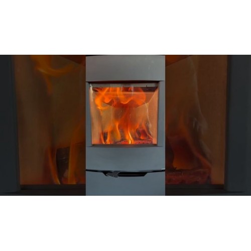 Современная печь-камин ASTOV F341 в деревянном доме #печи #камины #astov #степан_знает #отопление
