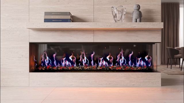 Электрический камин Royal Flame 5DVART 60 Panorama (LCD без дров)