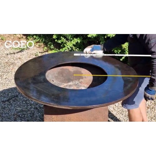 1. Уличный гриль Coeo. Как удалить ржавчину с планчи от магазина Уютнофф