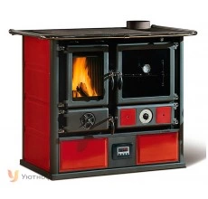 Дровяная отопительно-варочная печь La Nordica ROSA LIBERTY BO/PE (кухонная печь Роза)