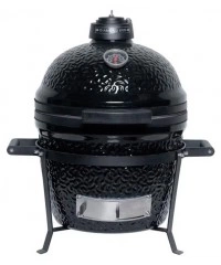 Керамический гриль Diamond Egg Smart Deep Black (диаметр 41 см)