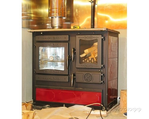 Дровяная отопительная печь плита GULIVER THERMO BORDO правая / левая Дровяная отопительная печь плита GULIVER THERMO BORDO правая / левая