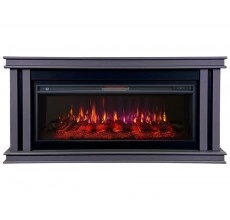 Каминокомплект Квинт 50 графит (портал InterFlame Kvint + очаг Freespace 50 LED FX QZ)