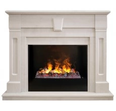 Каминокомплект Келли 3Д 630 (портал RealFlame Kellie 26 WT + очаг 3D Cassette 630)